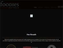 Tablet Screenshot of foodies.net.au